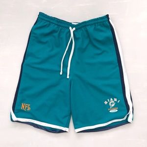 NFL MIAMI DOLPHINS Reversible Basketball Shorts M
